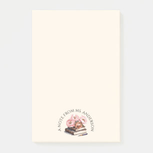 Personalised Teacher's  Post-it Notes