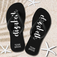 Personalised Team Bride Black