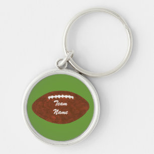 Personalised Team Name Football Keychains