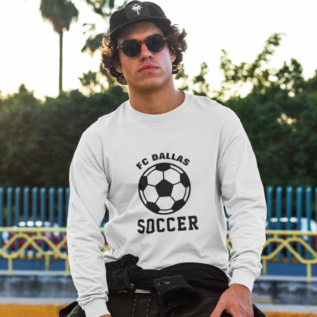 Personalised Team Name Soccer Mum Dad T-Shirt (Creator Uploaded)