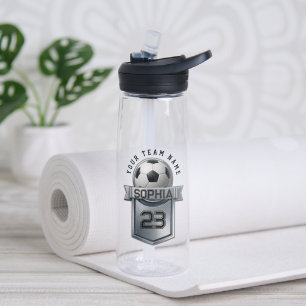 Personalised Team Sports -Soccer Water Bottle