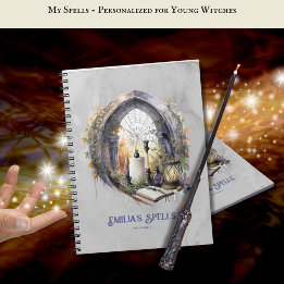 Personalised Teenage Witch Spell Book Grimoire