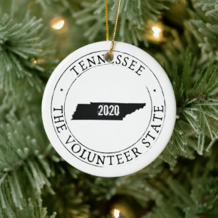 Personalised Tennessee Ornament