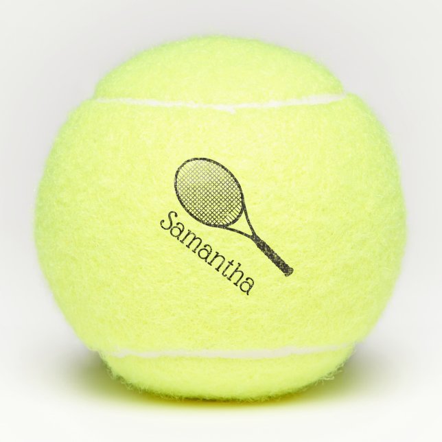 Personalised Tennis Ball (Front)