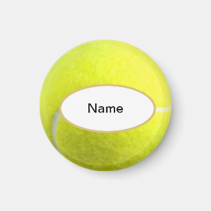 personalised tennis ball magnet