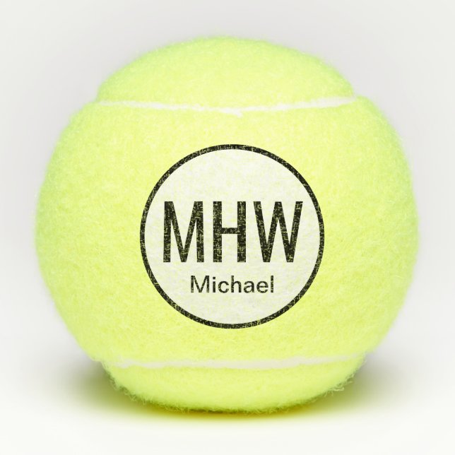 Personalised Tennis Balls (Front)