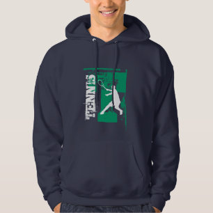 Personalised tennis hoodie for kids and adults