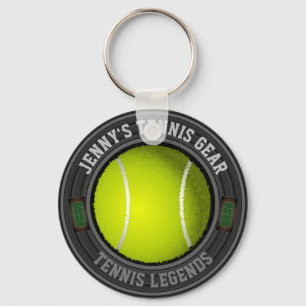 Personalised Tennis Keychain