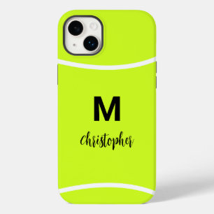 Personalised Tennis Monogram Initial Name Case-Mate iPhone 14 Plus Case