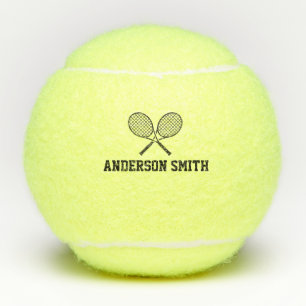 Personalised Tennis Monogram Name  Balls