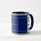 Personalised Tennis Mug