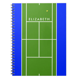 Personalised Tennis Notebook