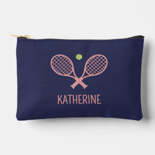Personalised Tennis Player Custom Name Tennis Accessory Pouch