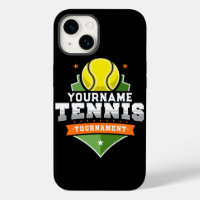Personalised Tennis Player NAME Varsity Tournament