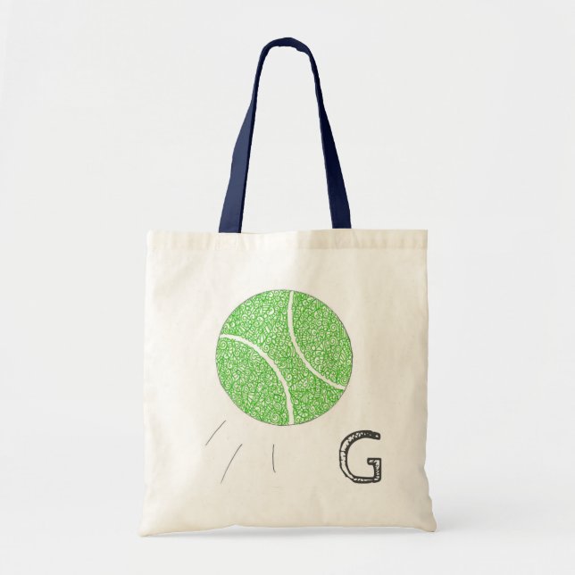Personalised Tennis Tote Bag (Front)