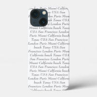 Personalised text add your own text black white