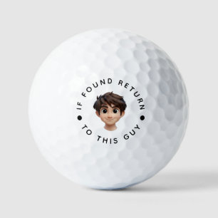Personalised Text and Name  Golf Balls