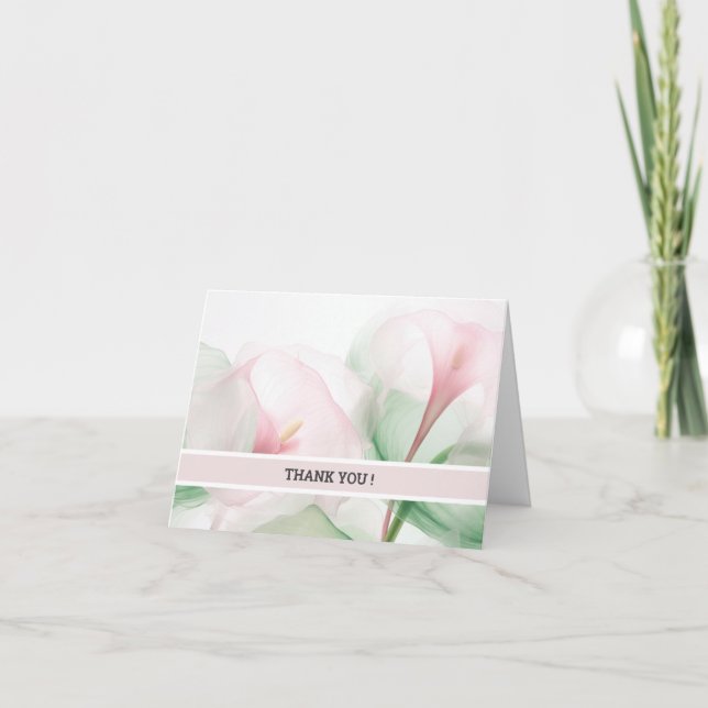 Personalised Thank You Card  (Front)