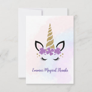 Personalised Thank You Card