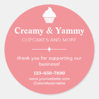 Personalised Thank You For Supporting Our Business