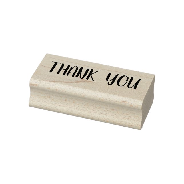 Personalised Thank You  Rubber Stamp (Stamp)