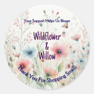Personalised Thank You Sticker