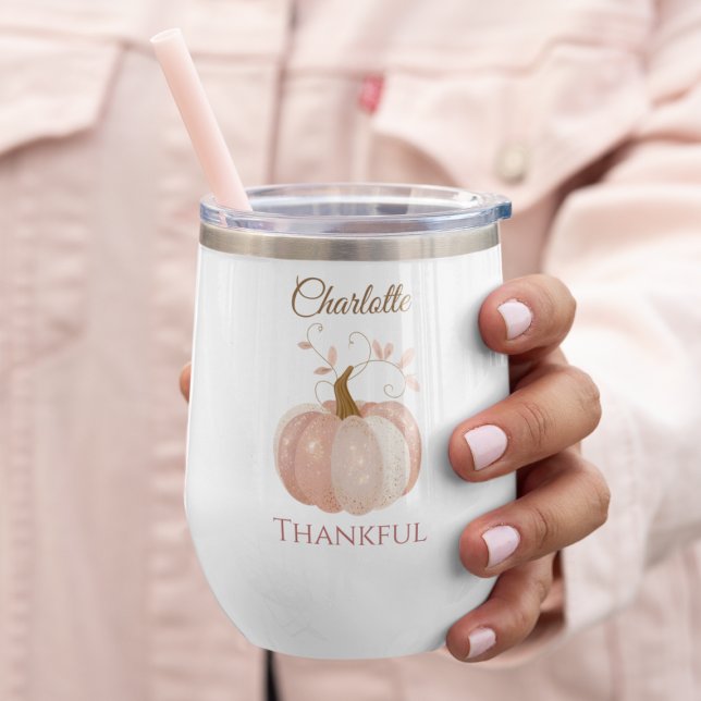 Personalised Thanksgiving – Fall Pumpkin Thankful  (Creator Uploaded)