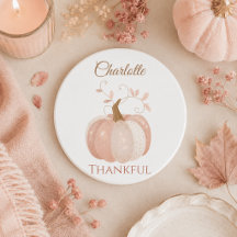 Personalised Thanksgiving – Fall Pumpkin Thankful 