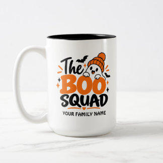Personalised The Boo Squad Halloween Mug