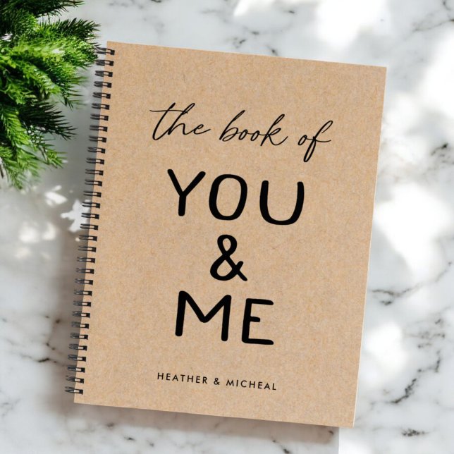 Personalised The Book of You and Me Couple Journal (Creator Uploaded)