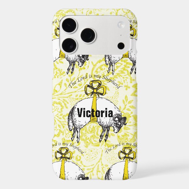 Personalised The LORD is my shepherd Psalm 23 (Back)