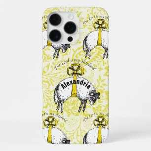Personalised The LORD is my shepherd Psalm 23 iPhone 16 Pro Max Case