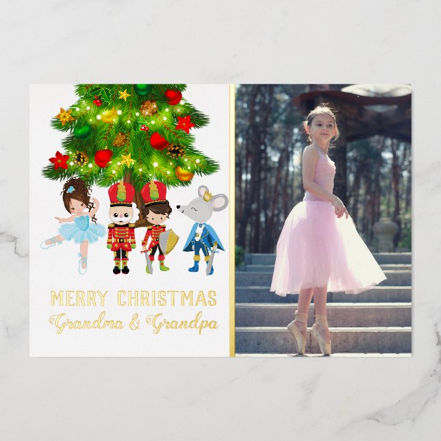 Personalised The Nutcracker Ballet Christmas (Front)