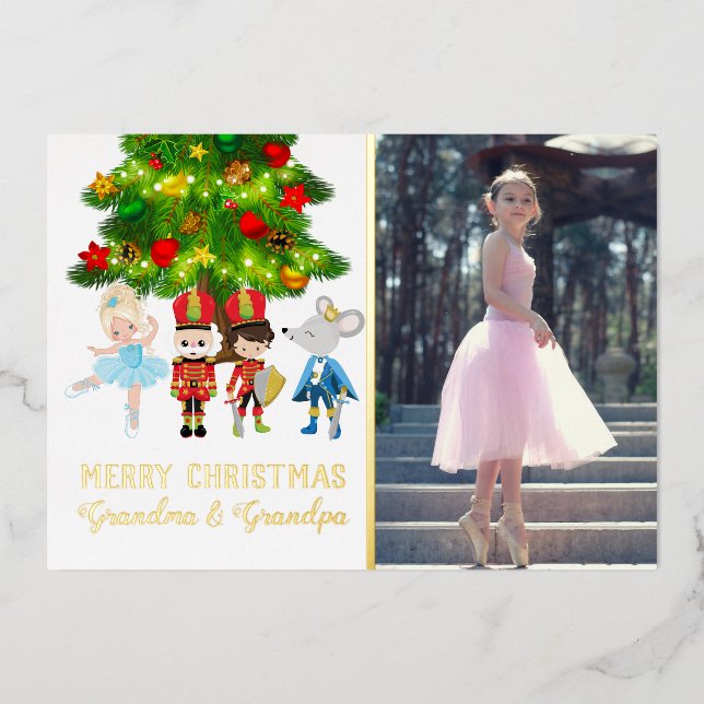 Personalised The Nutcracker Ballet Christmas (Front)