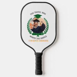 Personalised The Tassel Was Worth the Hassle Photo Pickleball Paddle