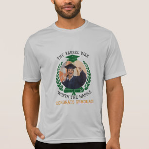 Personalised The Tassel Was Worth the Hassle Photo T-Shirt