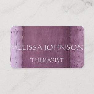 Personalised Therapist Psychologist Business Cart Card