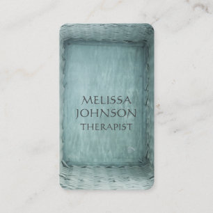 Personalised Therapist Psychologist Business Cart Card