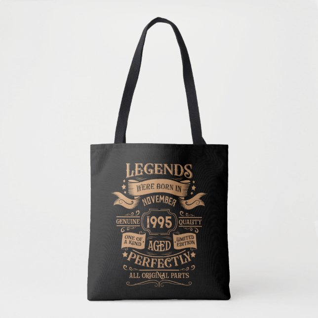 Personalised Thirty vintage 30th birthday party Tote Bag (Front)