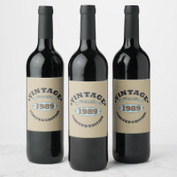 Personalised thirty vintage 30th birthday party