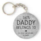 Personalised This Daddy Belongs To Father's Day