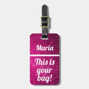 Personalised This is your bag Funny Luggage Tag