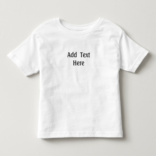 Personalised this Shirt with your own Text! (Front)