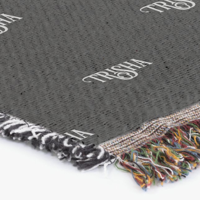 Personalised Throw Blanket HAMbyWG (Corner)