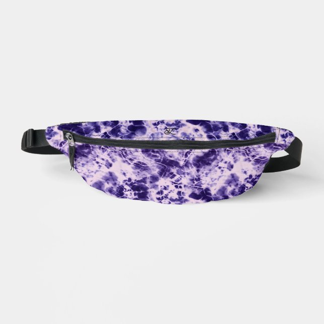Personalised Tie Dye Custom Fanny Pack (Front)