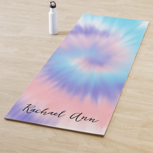 Personalised Tie Dye Yoga Mat (In Situ)