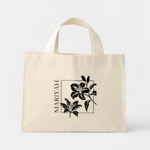 Personalised Tiger-Lily Mini Tote