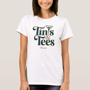 Personalised Tinis & Tees Golf Bachelorette Party