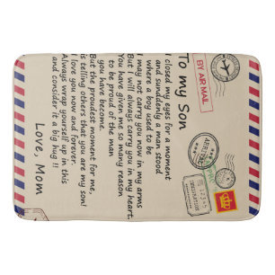 Personalised To My Daughter From Mum Bath Mat