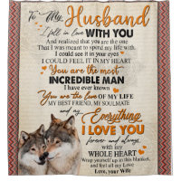 Personalised To My Husband From Wife Poster,